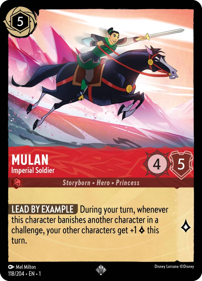 1TFC-118 Mulan - Imperial Soldier SR