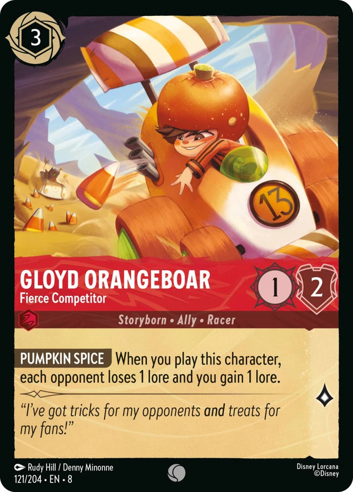 8JAF-121 Gloyd Orangeboar - Fierce Competitor C