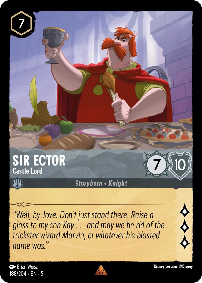 5SSK-188 Sir Ector - Castle Lord R