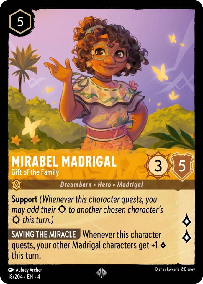 4URS-18 Mirabel Madrigal - Gift of the Family SR