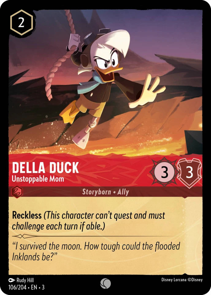 3INK-106 Della Duck - Unstoppable Mom C