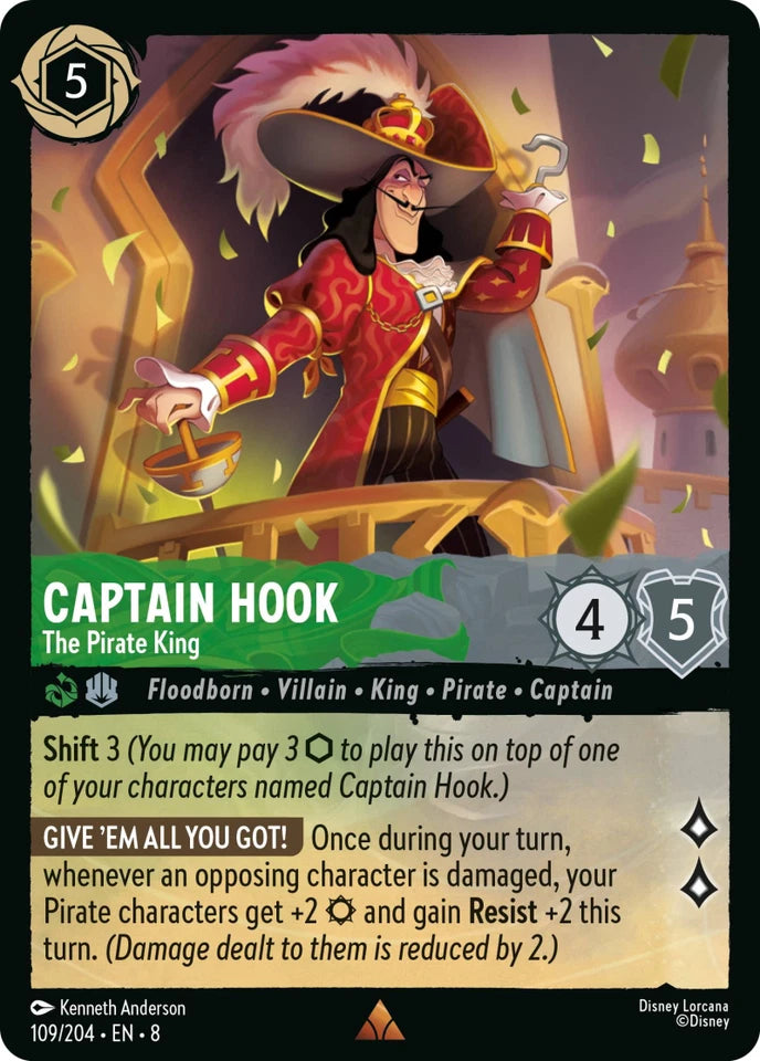 8JAF-109 Captain Hook - The Pirate King R