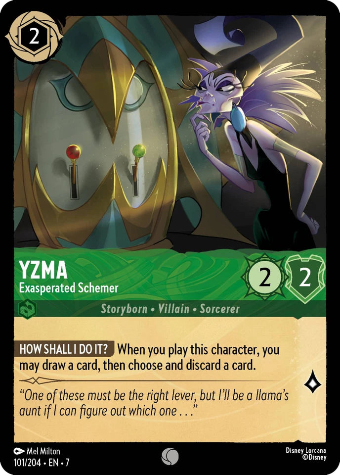 7ARI-101 Yzma - Exasperated Schemer C