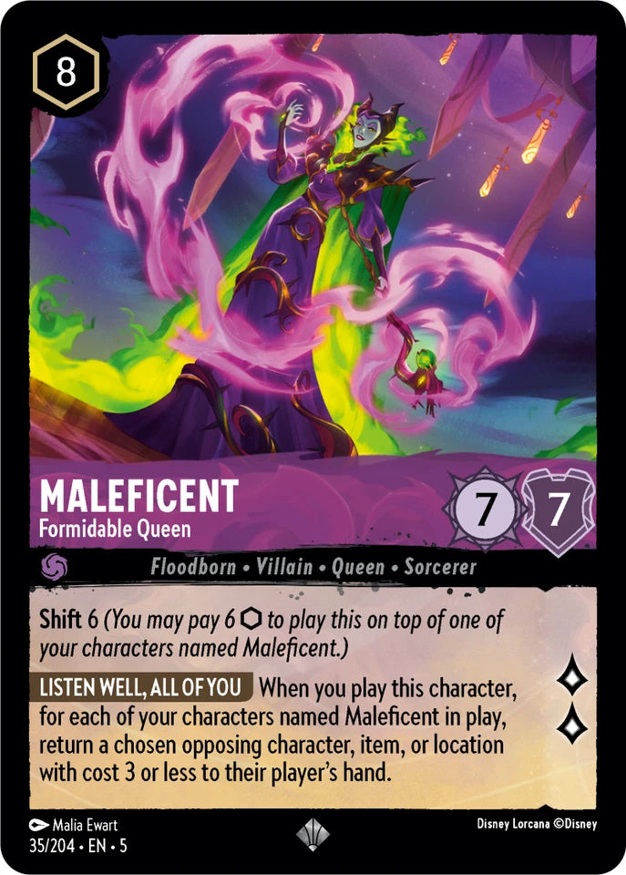 5SSK-35 Maleficent - Formidable Queen SR