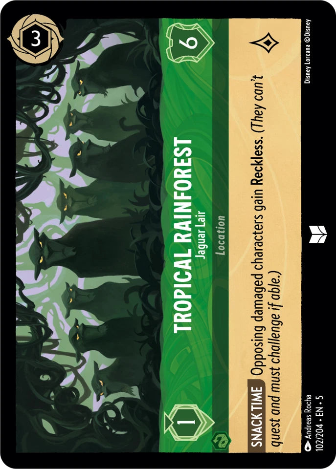 5SSK-102 Tropical Rainforest - Jaguar Lair UC