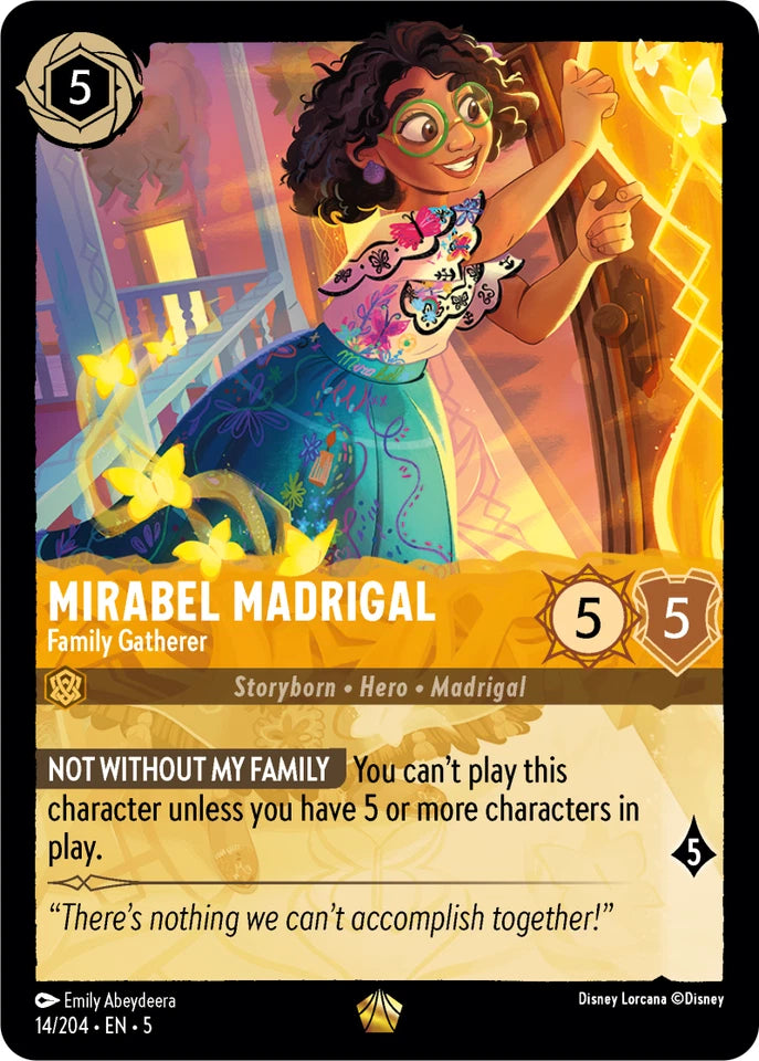 5SSK-14 Mirabel Madrigal - Family Gatherer L