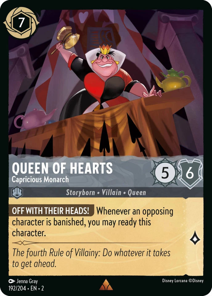 2ROF-192 Queen of Hearts - Capricious Monarch R
