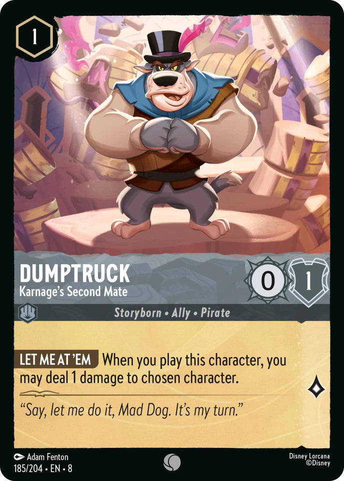 8JAF-185 Dumptruck - Karnage's Second Mate C