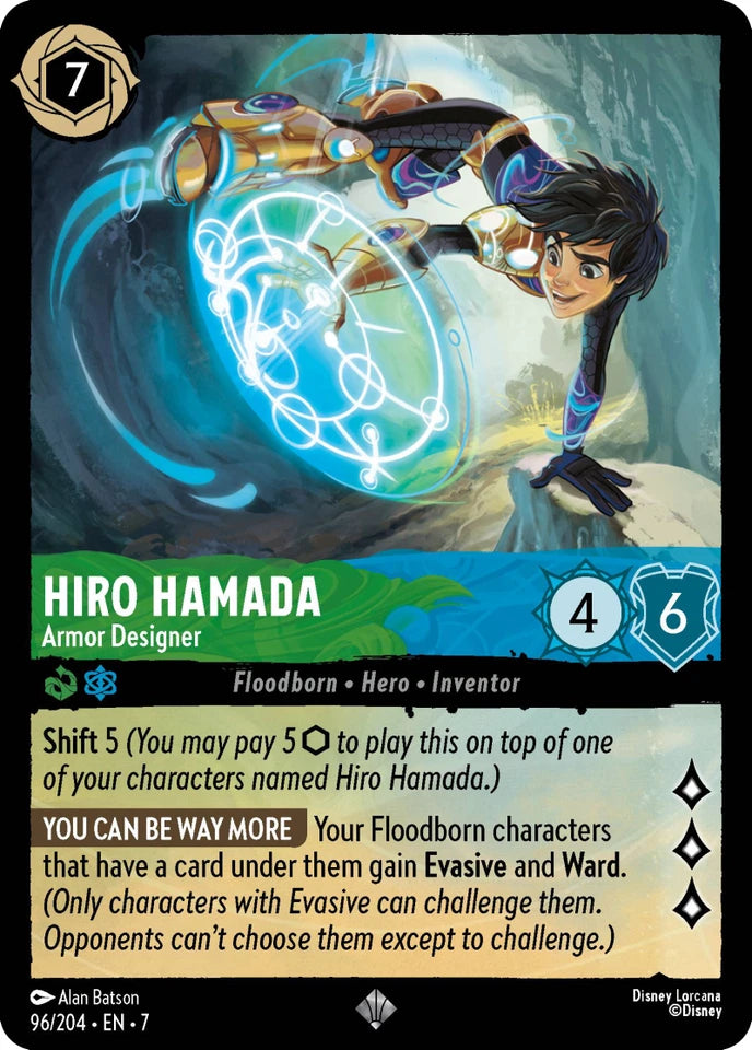 7ARI-96 Hiro Hamada - Armor Designer SR