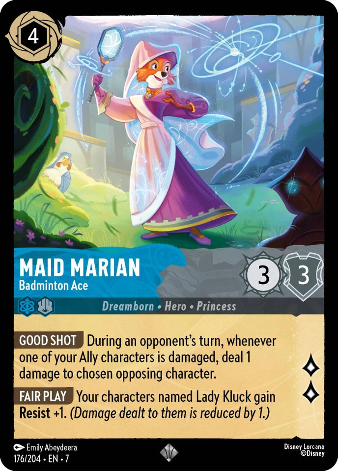 7ARI-176 Maid Marian - Badminton Ace SR