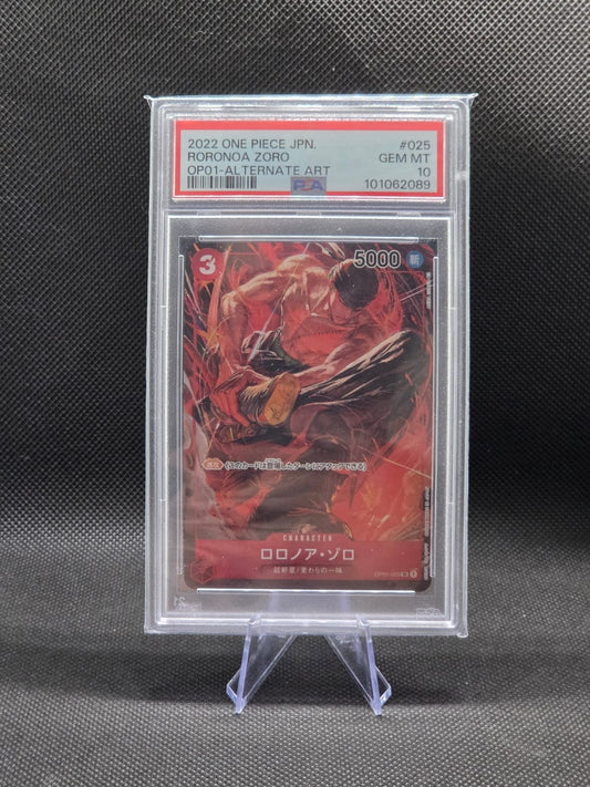 PSA 10 Ronoroa Zoro Op01-025 Romance Dawn Japanese