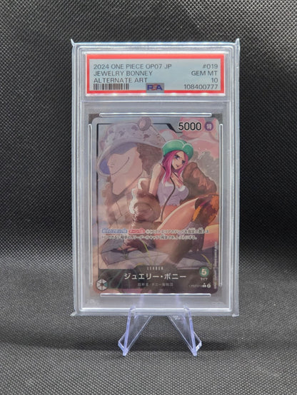 PSA 10 Jewelry Bonney OP07-019 500 Years in the Future Japanese