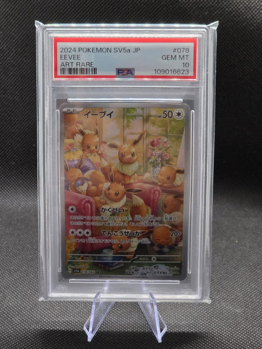 PSA 10 Eevee 078/066 Crimson Haze SV5a Japanese