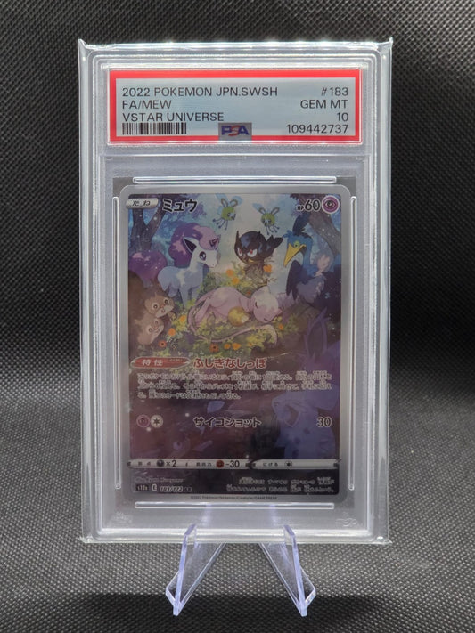 PSA 10 Mew 183/172 Vstar Universe s12a Japanese