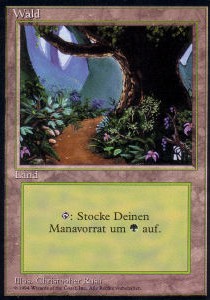 Forest (V.2) - Foreign Black Bordered (Land) [DTL-285]