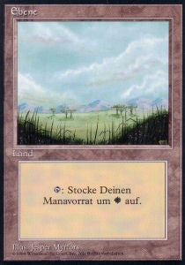Plains (V.2) - Foreign Black Bordered (Land) [DTL-294]