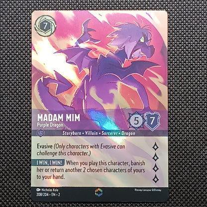 Madam Mim - Purple Dragon Enchanted Lingua Inglese Nm