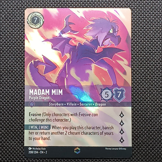 Madam Mim - Purple Dragon Enchanted Lingua Inglese Nm