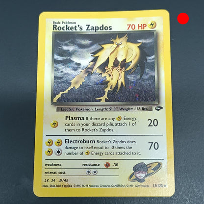 Rocket's Zapdos - Gym Challenge (Holo Rare) [GC-15]