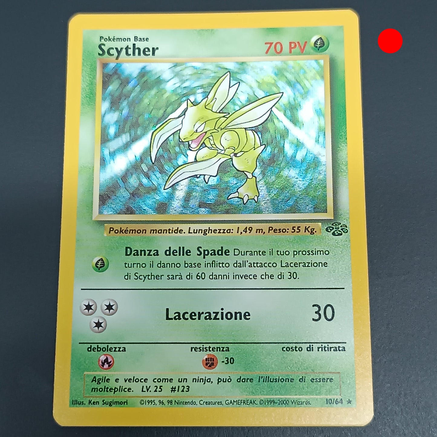 Scyther - Jungle (Holo Rare) [JU-10]