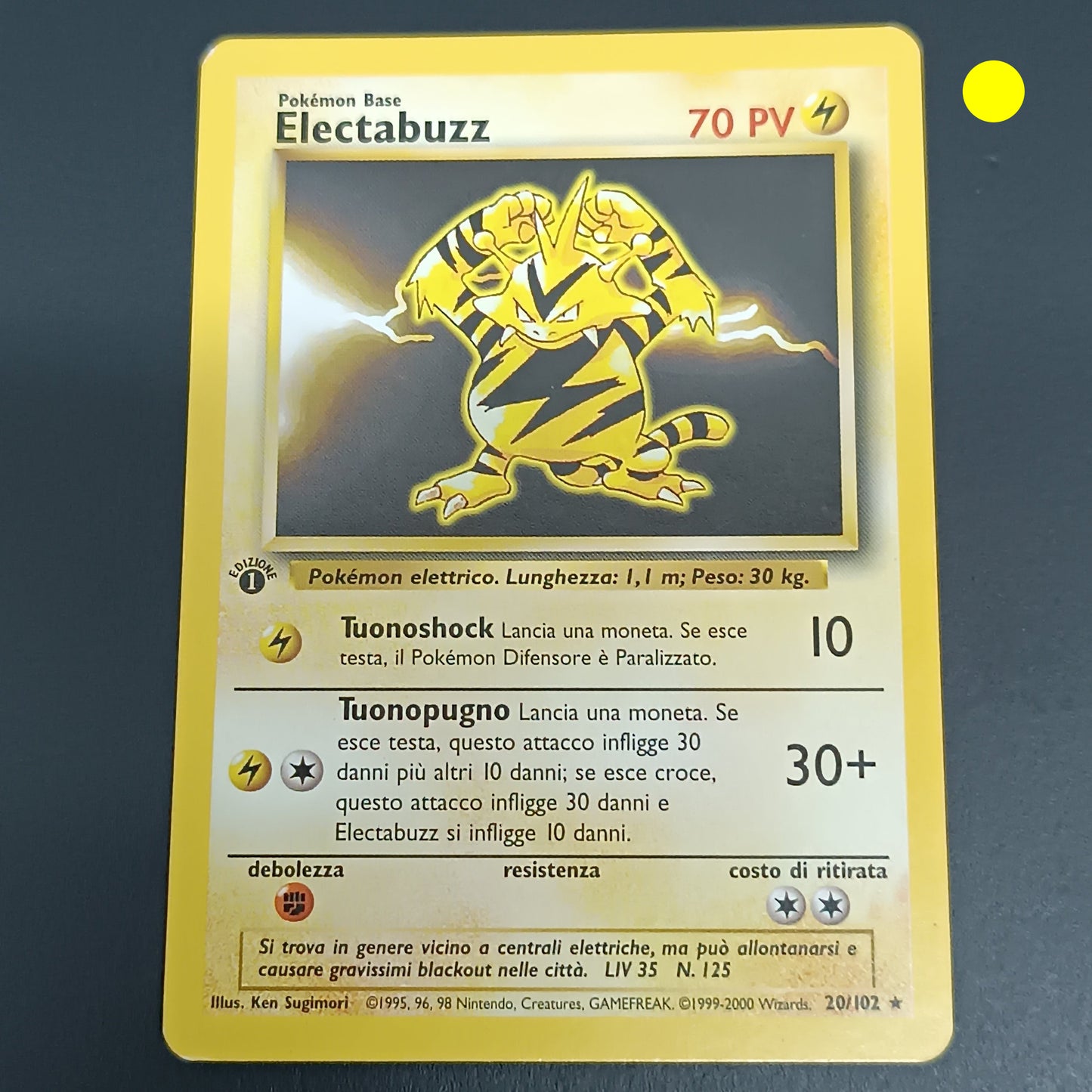 Electabuzz - Base Set (Rare) [BS-20]