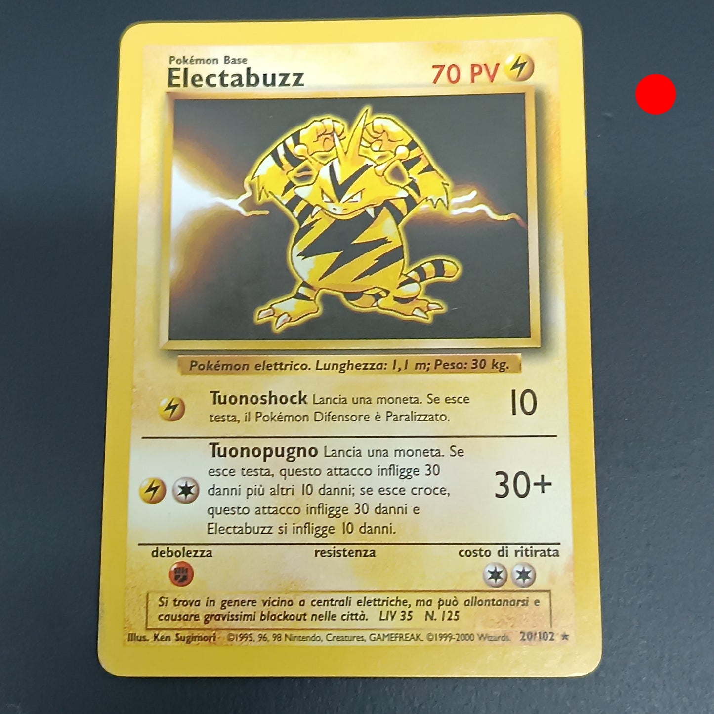 Electabuzz - Base Set (Rare) [BS-20]