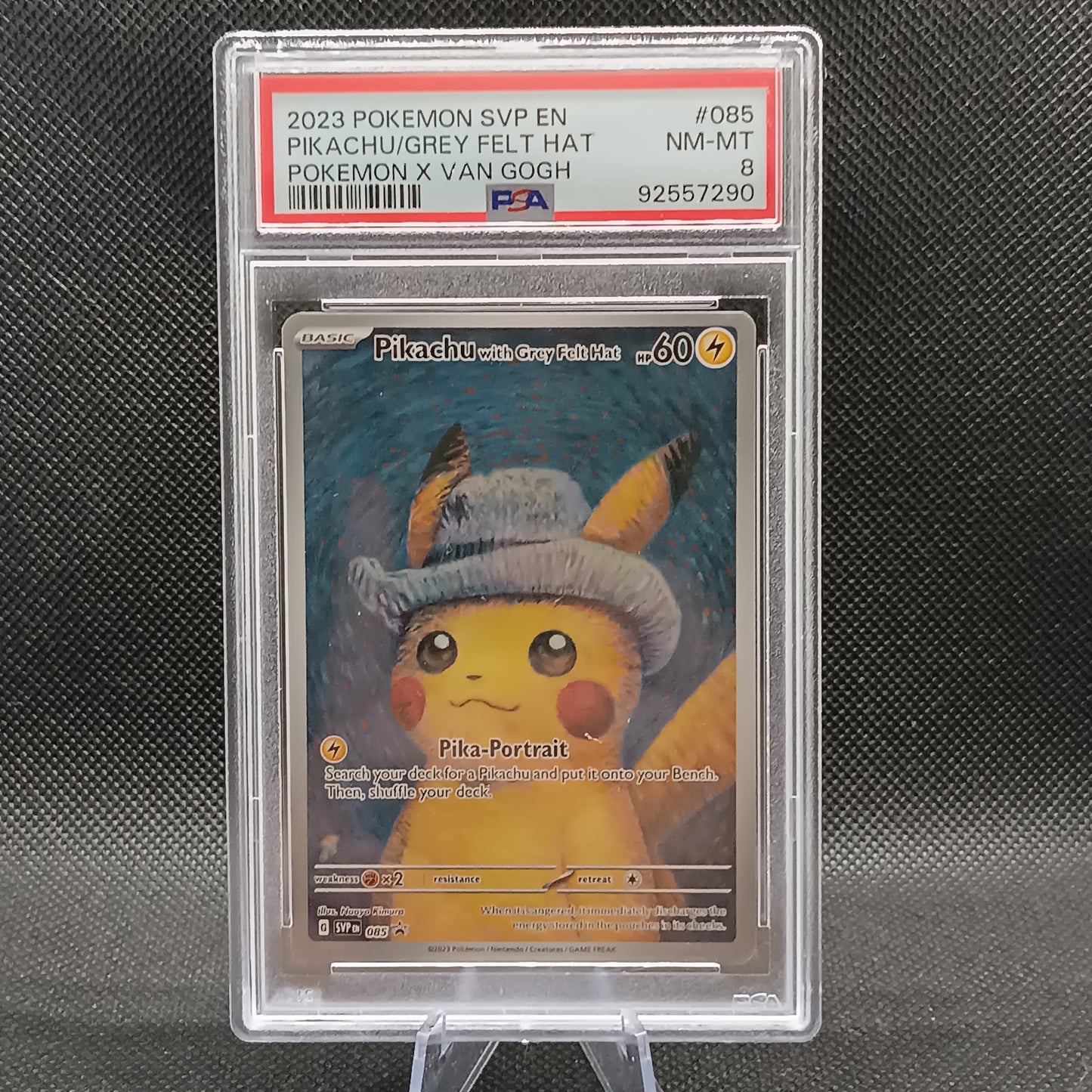 Pikachu with Grey Felt Hat - SV Black Star Promos (Promo) [SVP-085]