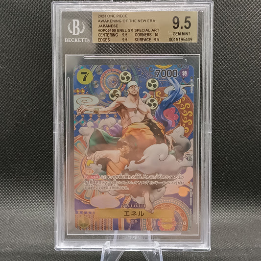 Enel (OP05-100) (V.3) - Awakening of the New Era (Non-English) (Special Rare) [OP05-JP-100]