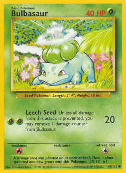 Bulbasaur - Base Set (Common) [BS-44]
