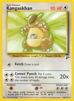 Kangaskhan - Base Set 2 (Rare) [B2-26]