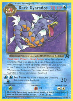 Dark Gyarados - Team Rocket (Rare) [TR-25]