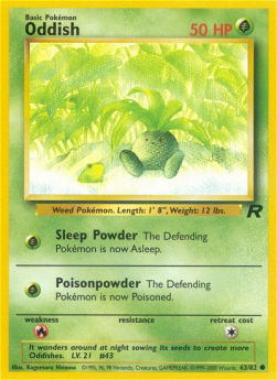 Oddish - Team Rocket (Common) [TR-63]