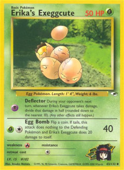 Erika's Exeggcute - Gym Heroes (Uncommon) [GH-43]