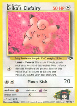 Erika's Clefairy - Gym Challenge (Uncommon) [GC-40]