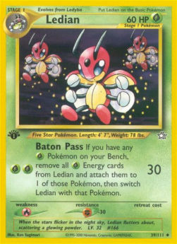 Ledian - Neo Genesis (Uncommon) [NG-39]