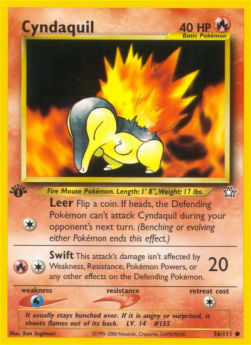 Cyndaquil - Neo Genesis (Common) [NG-56]