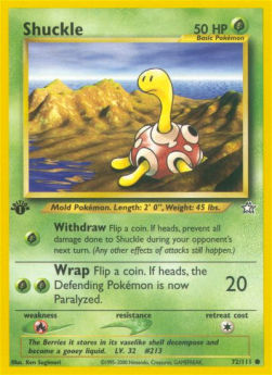 Shuckle - Neo Genesis (Common) [NG-72]
