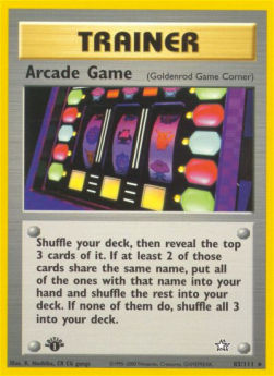 Arcade Game - Neo Genesis (Rare) [NG-83]