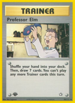 Professor Elm - Neo Genesis (Uncommon) [NG-96]