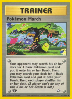 Pokémon March - Neo Genesis (Common) [NG-102]
