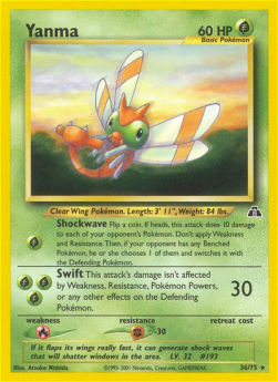 Yanma - Neo Discovery (Rare) [NDI-36]