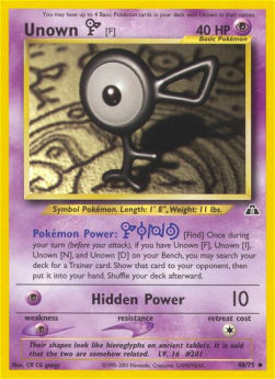 Unown - Neo Discovery (Uncommon) [NDI-48]