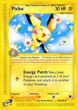 Pichu - Expedition Base Set (Rare) [EX-58]