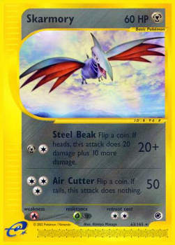 Skarmory - Expedition Base Set (Rare) [EX-63]