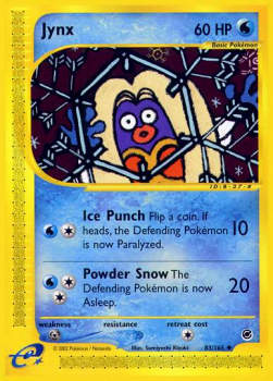 Jynx - Expedition Base Set (Uncommon) [EX-83]