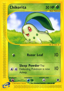 Chikorita - Expedition Base Set (Common) [EX-100]