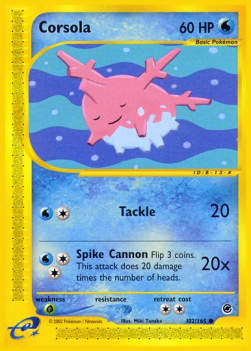 Corsola - Expedition Base Set (Common) [EX-102]