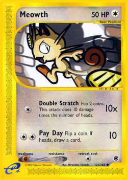 Meowth - Expedition Base Set (Common) [EX-121]