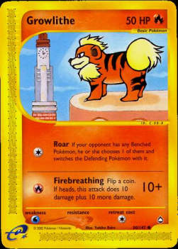 Growlithe - Aquapolis (Common) [AQ-80]