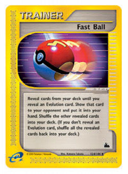 Fast Ball - Skyridge (Uncommon) [SK-124]